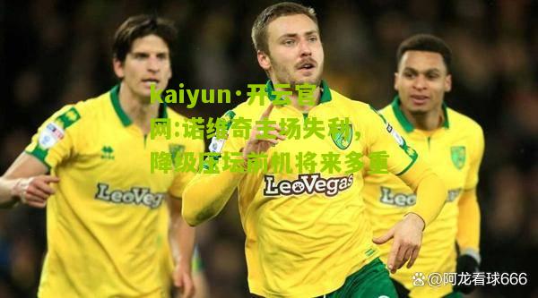 kaiyun·开云官网:诺维奇主场失利，降级压坛前机将来多重