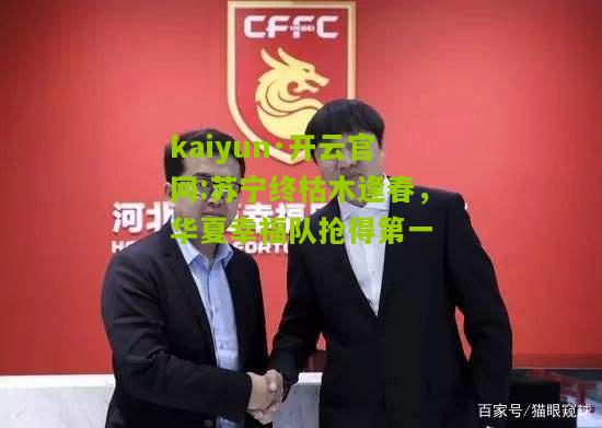 kaiyun·开云官网:苏宁终枯木逢春，华夏幸福队抢得第一
