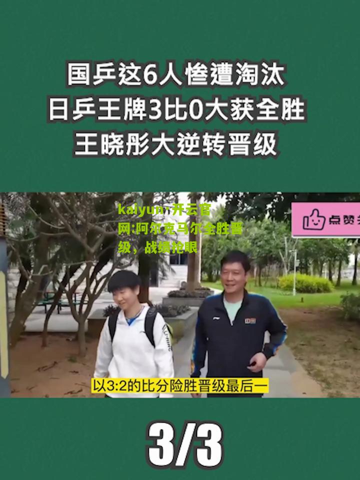 kaiyun·开云官网:阿尔克马尔全胜晋级，战绩抢眼