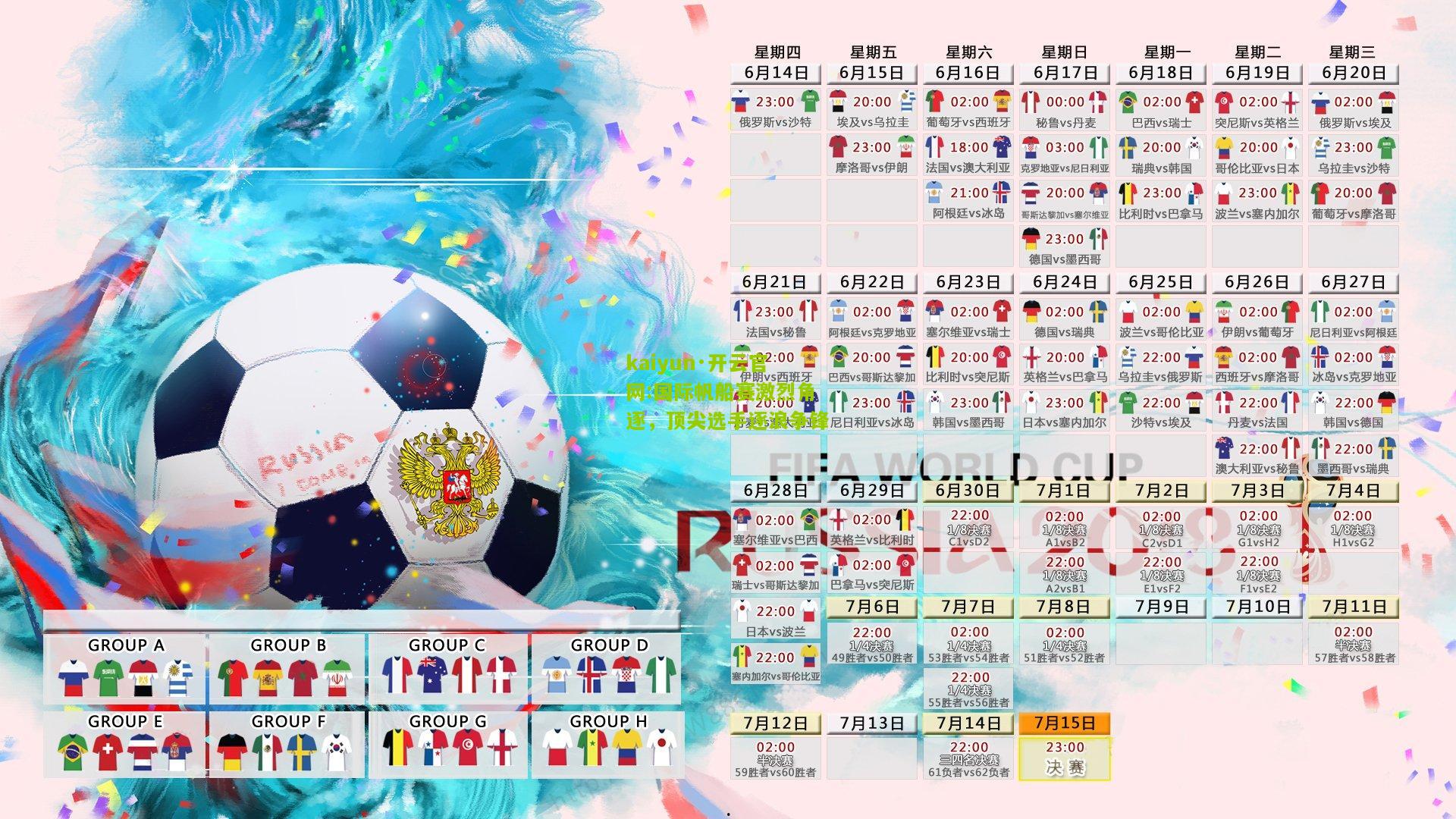 kaiyun·开云官网:国际帆船赛激烈角逐，顶尖选手逐浪争锋